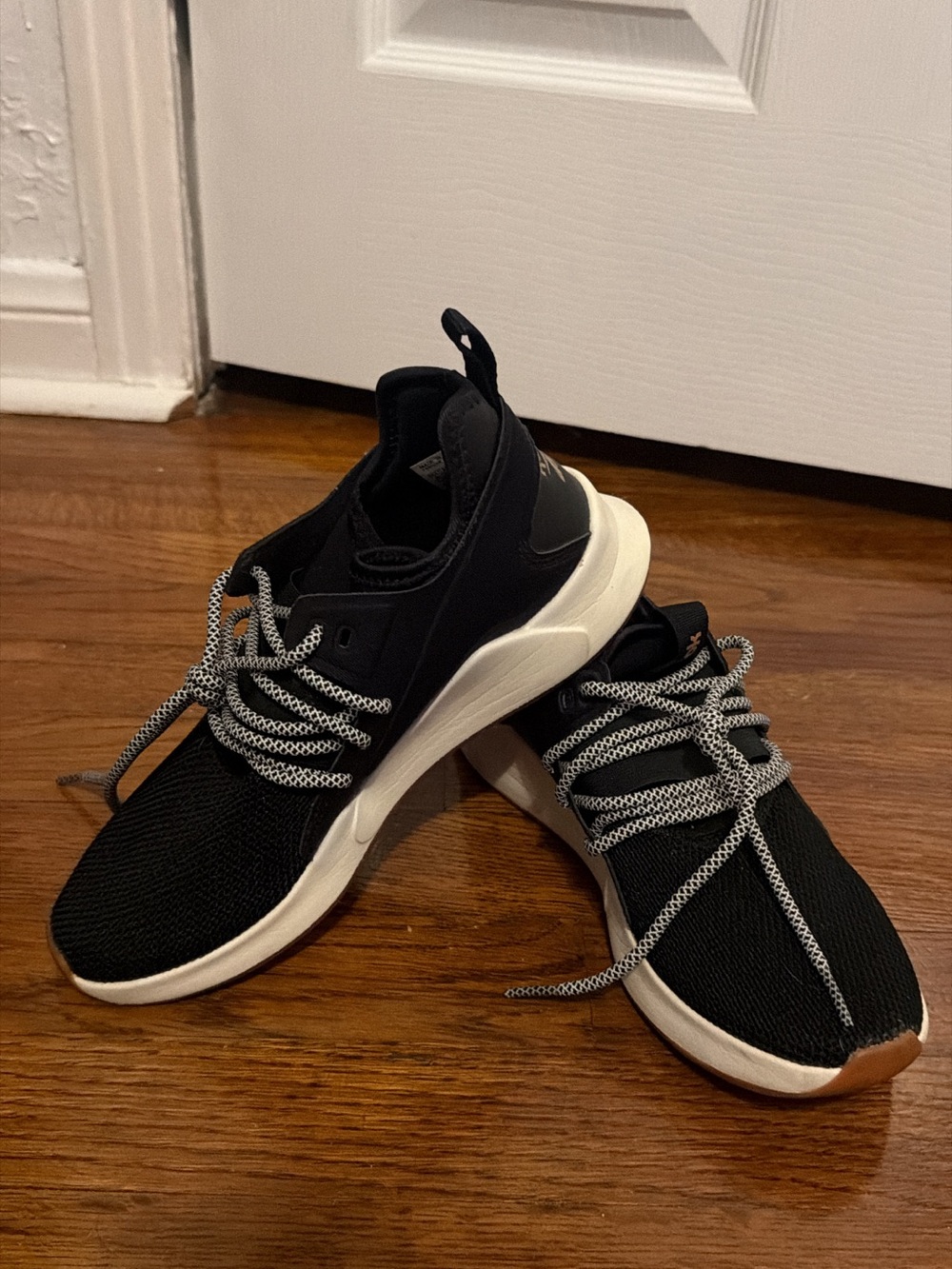 Reebok Black and White Athletic Sneakers